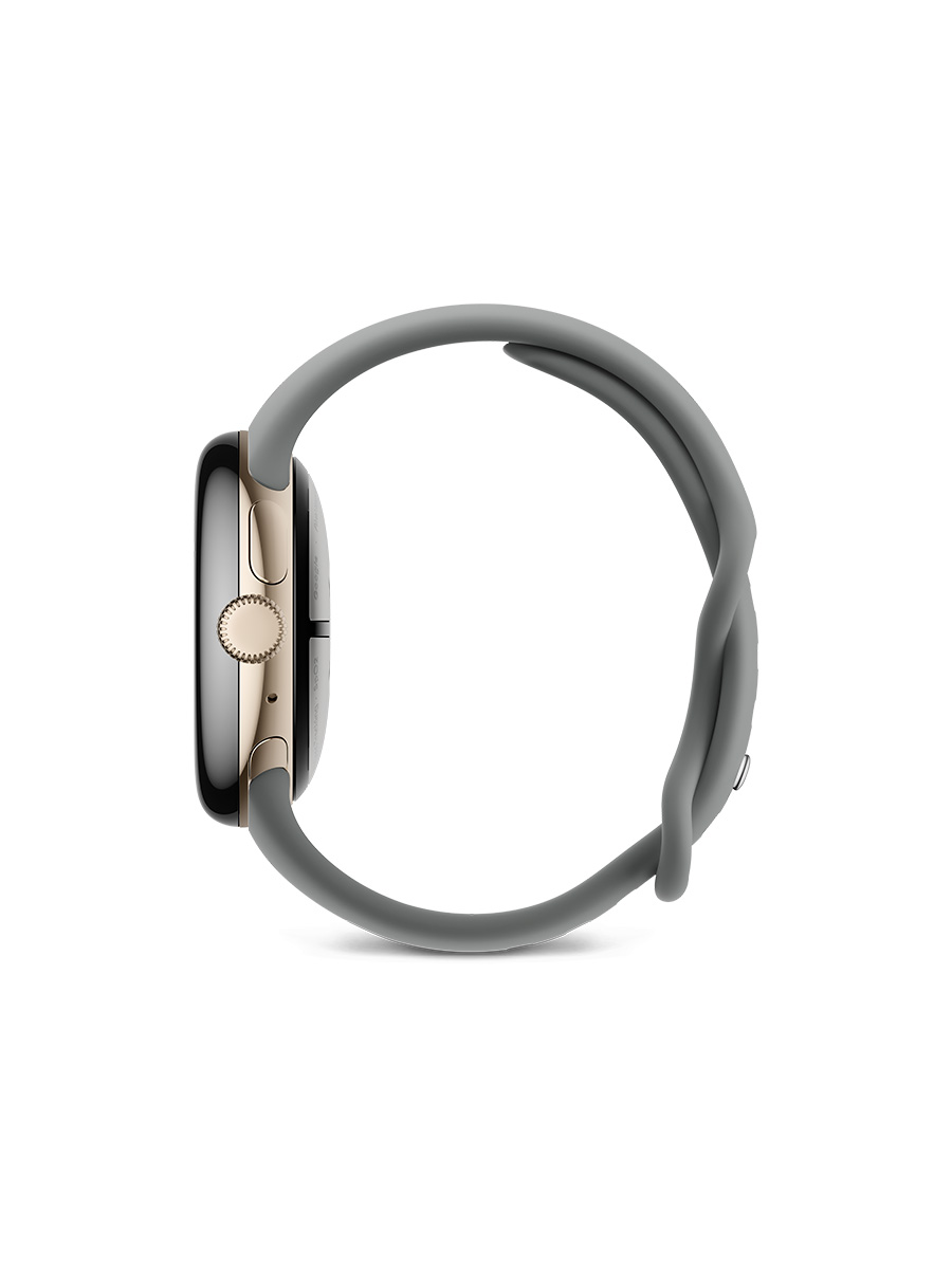 Side view, band closed