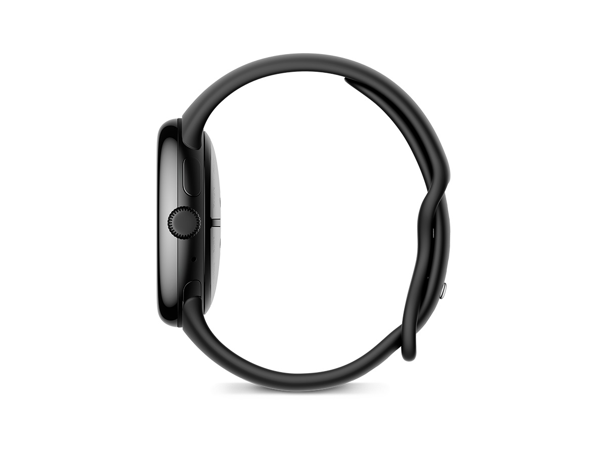 Side view, band closed